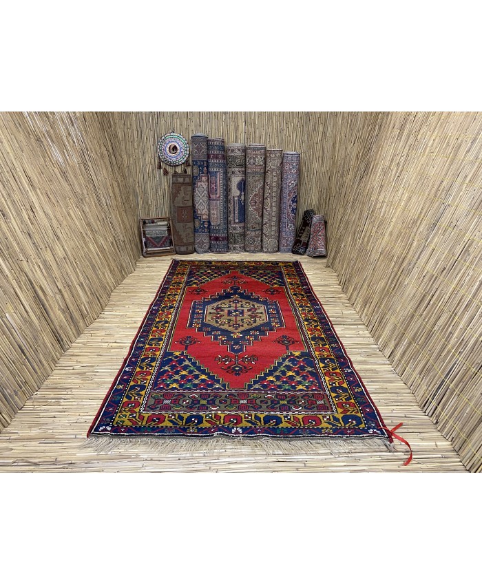 Turkish Kayseri Yahyali Handmade Wool on Wool Carpet – FREE SHIPPING..!
